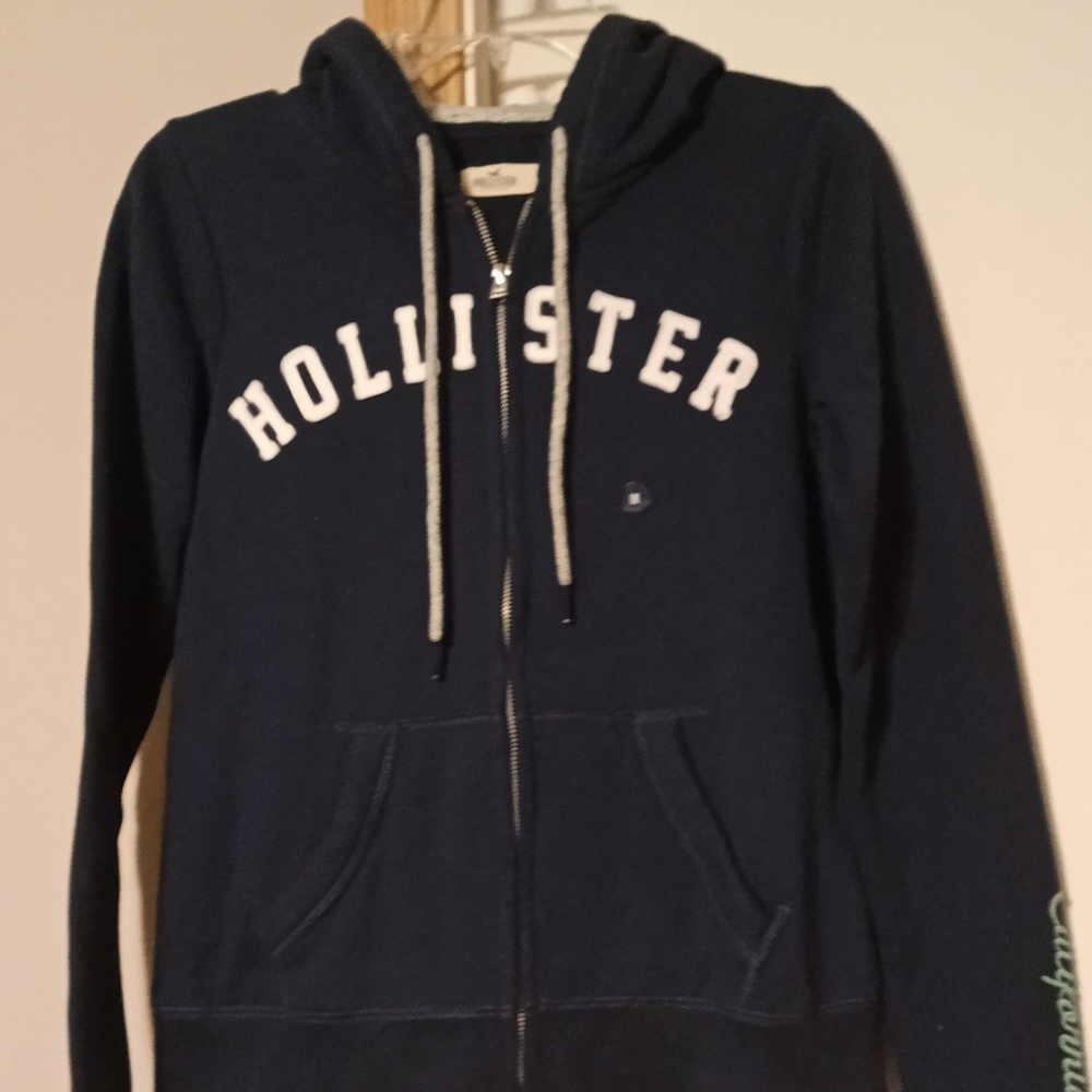 Hollister zip up hoodie
